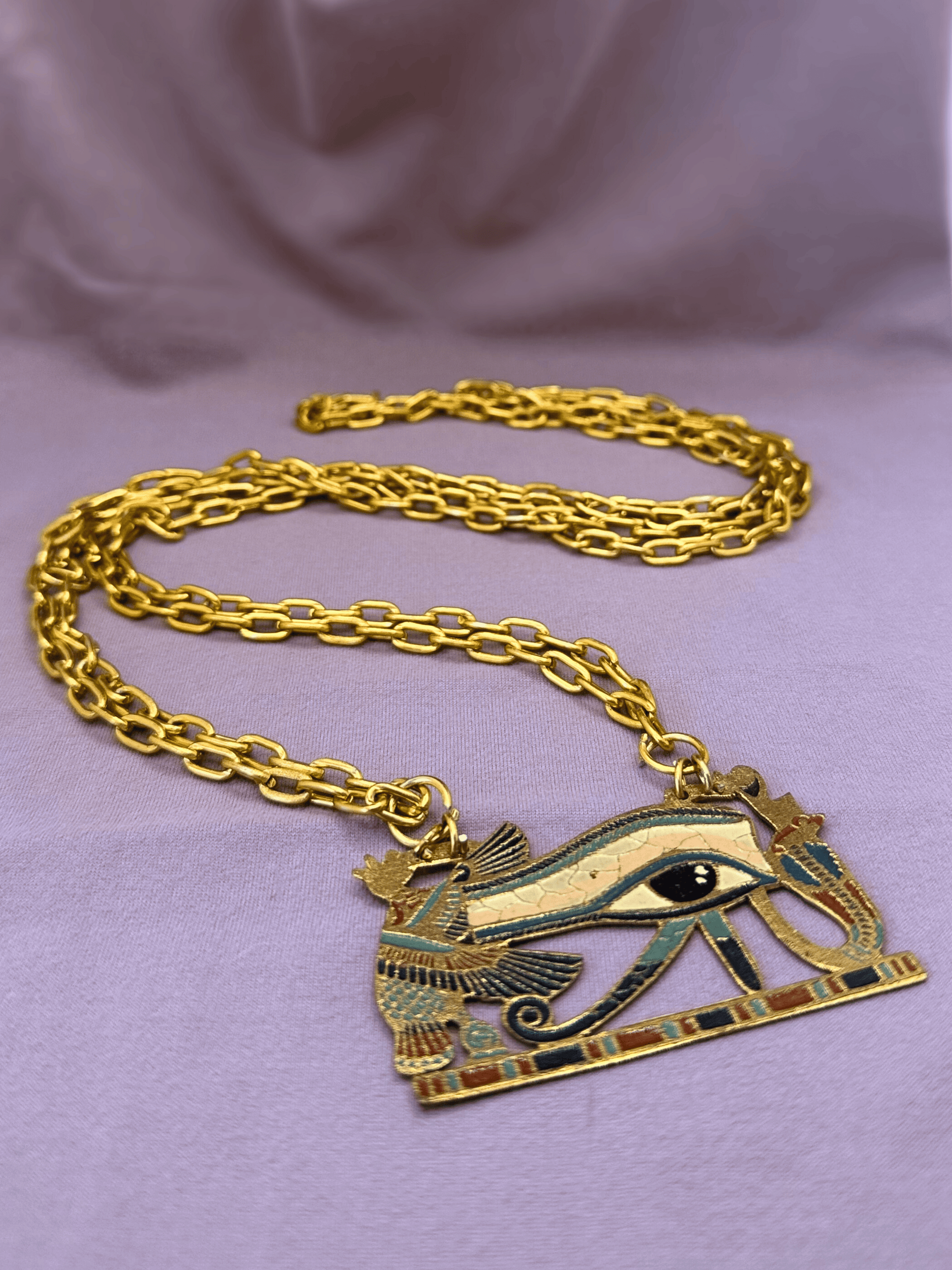 Vintage Egyptian Revival Eye of Horus