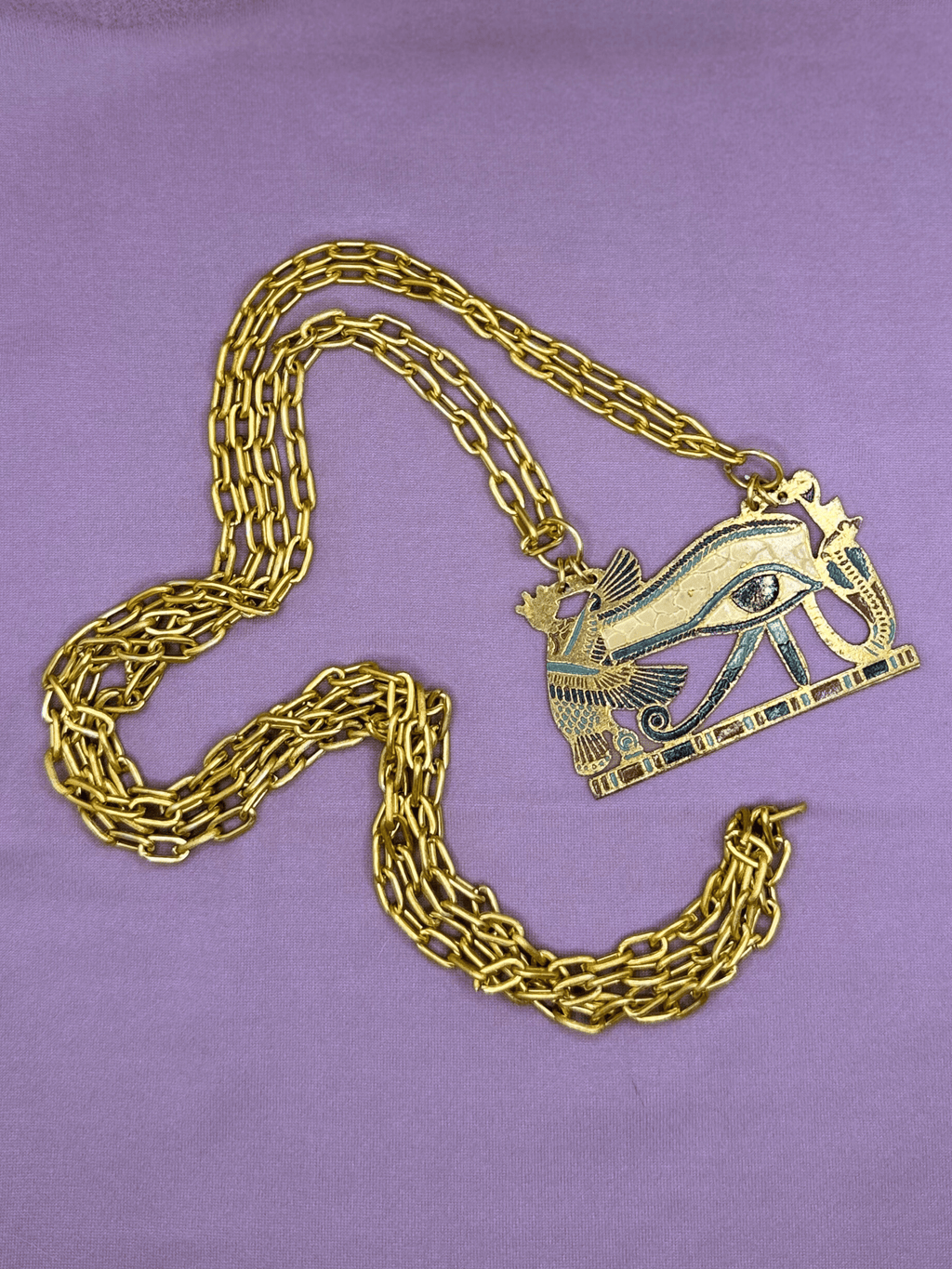 Vintage Egyptian Revival Eye of Horus