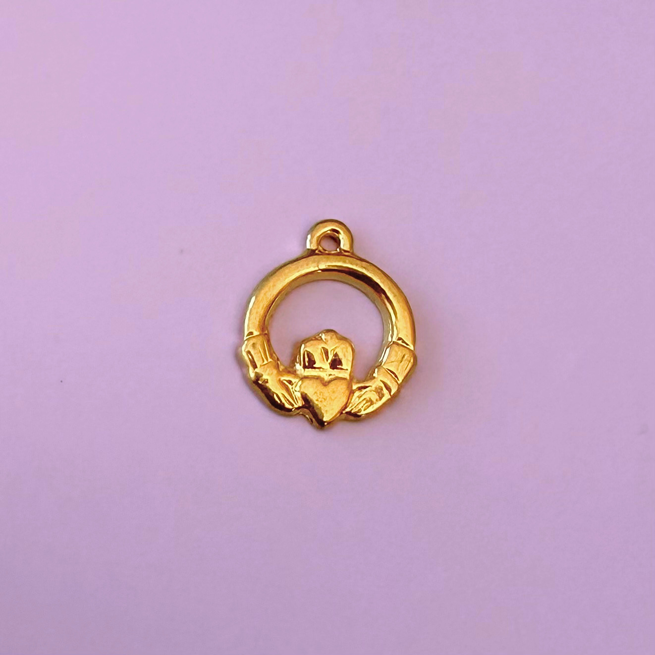 Vintage Claddagh Charm
