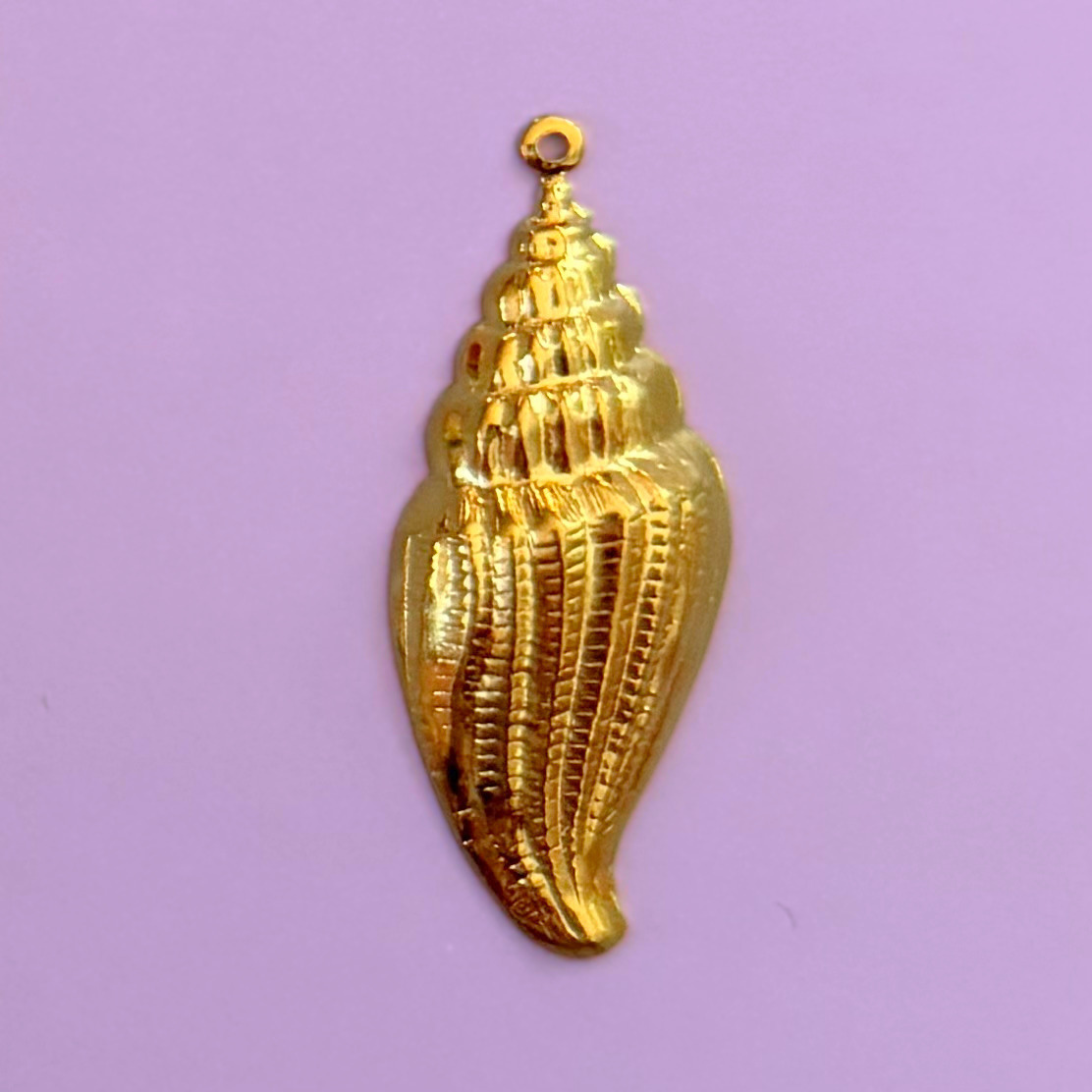 Rare: Vintage Large Conch Shell Charm