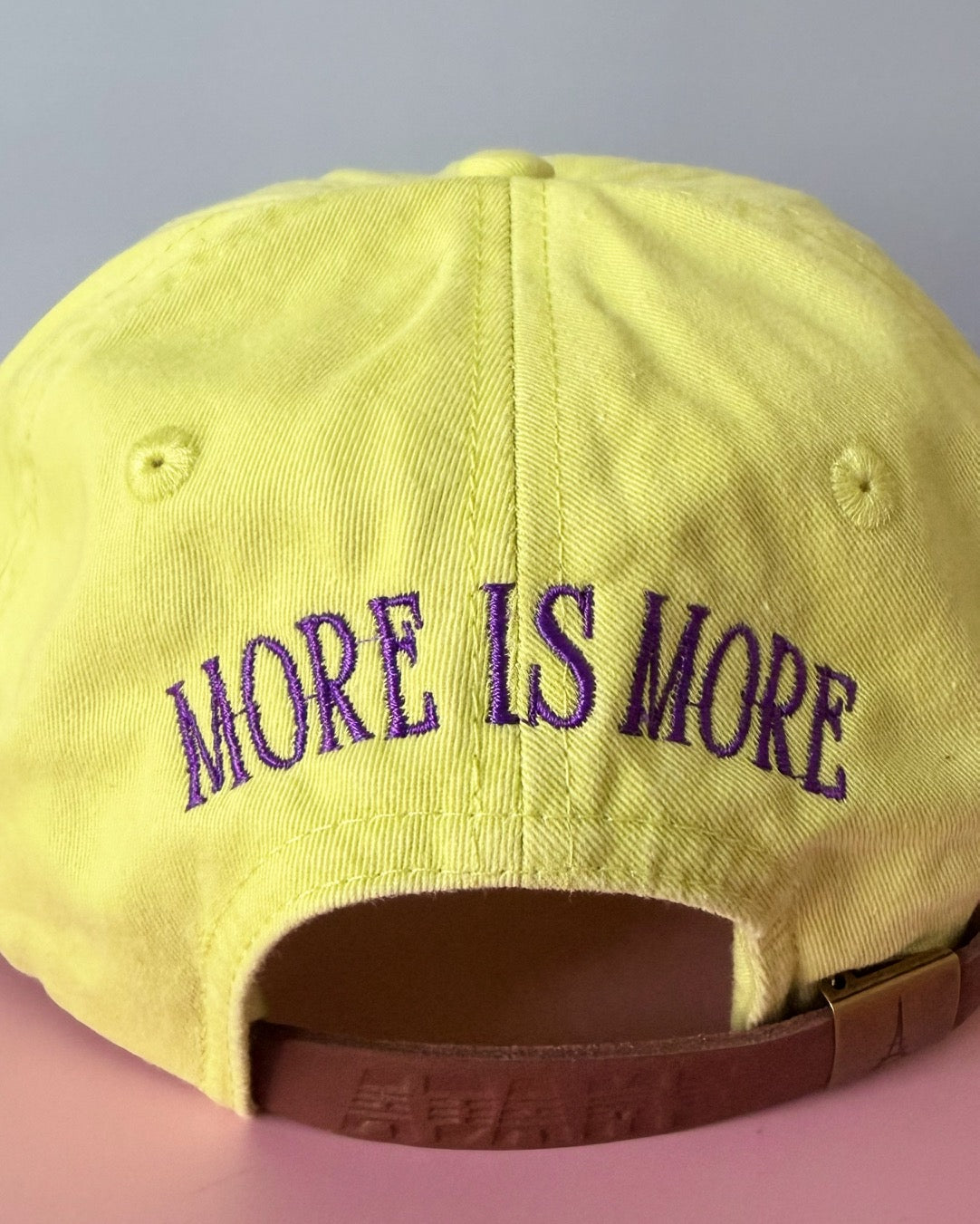 More is More Cat Dad Hat