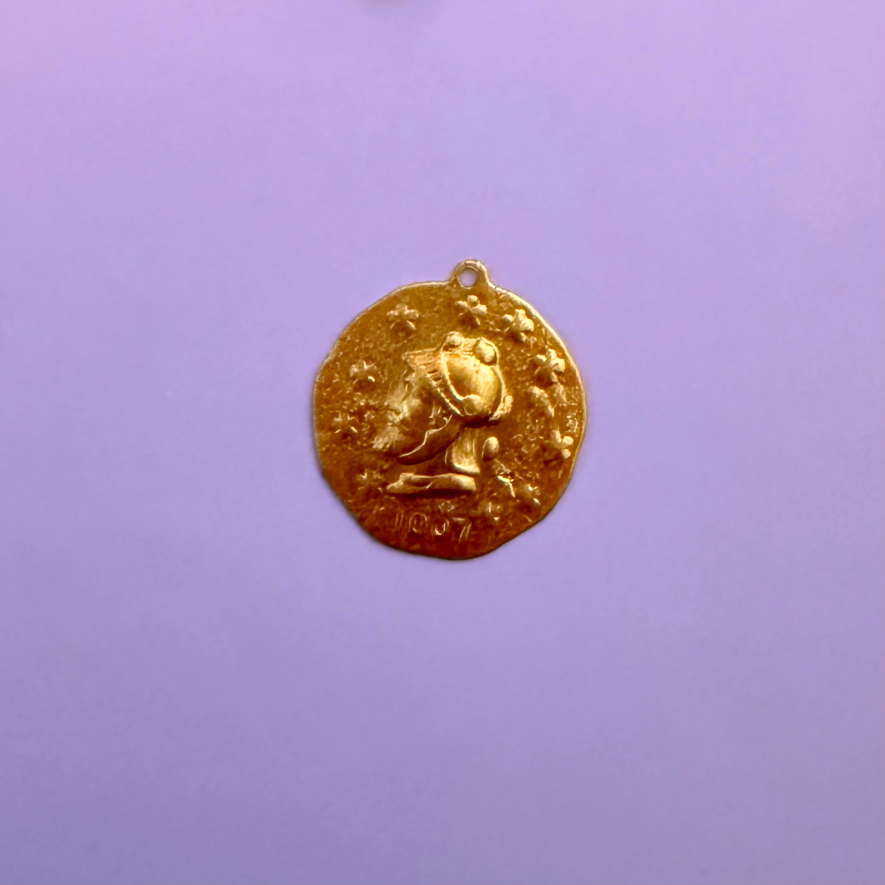 Rare: Vintage Ancient Coin-Style Charm