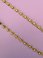 Vintage Swarovski Crystal Skip Necklace