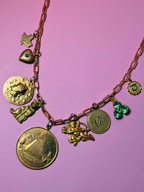 Gold Plated Paperclip Chain –– New Old Stock