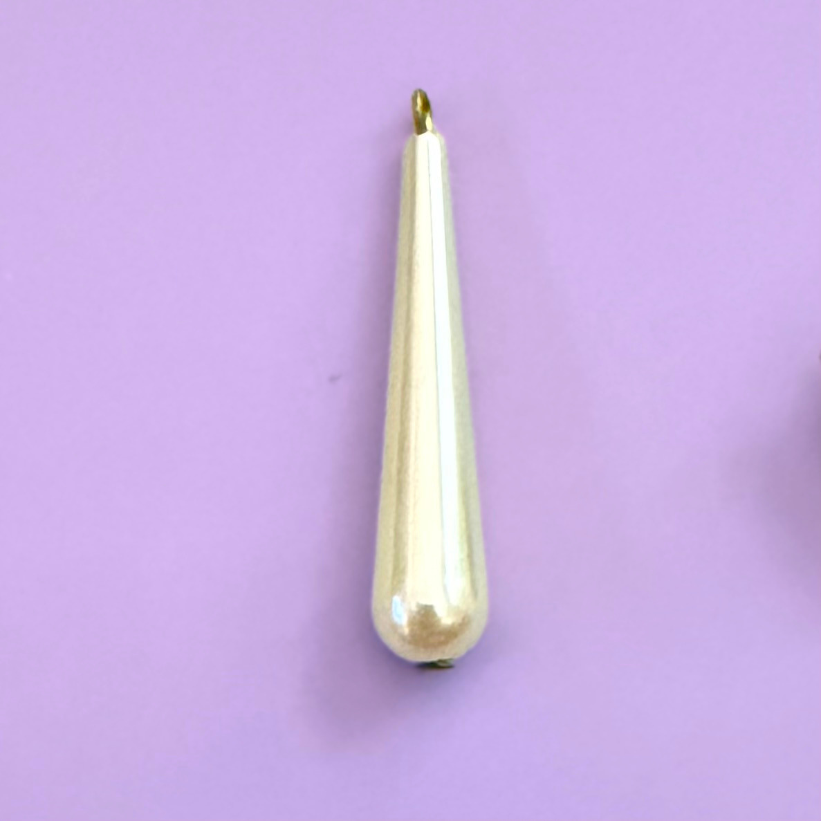 Rare: Vintage Long Pearl Charm