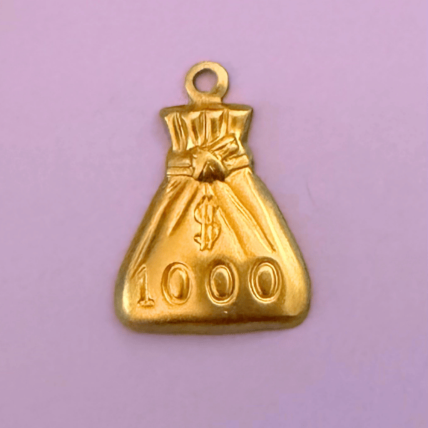 Essential: Vintage Money Bag Charm