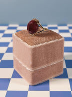 14k Gold, Filled Ruby and Sapphire Ring