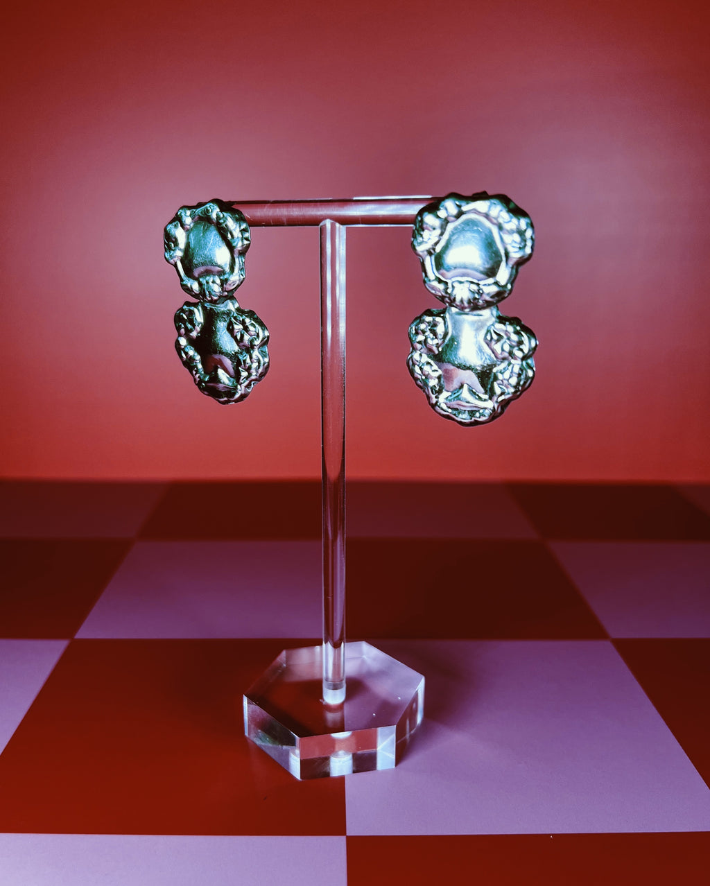 Mexican Sterling Silver Drop Earrings
