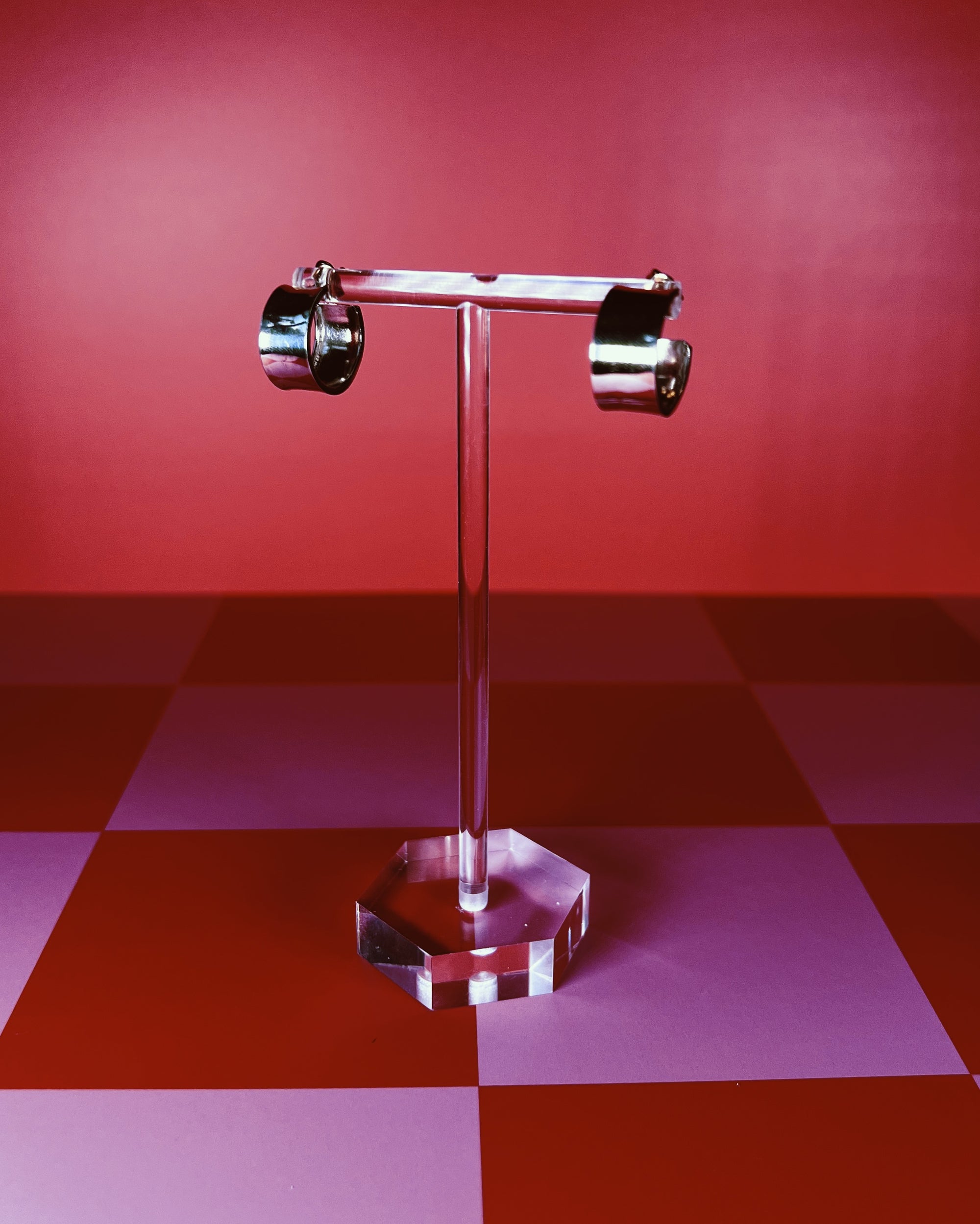 Sterling Silver Boyfriend Huggies