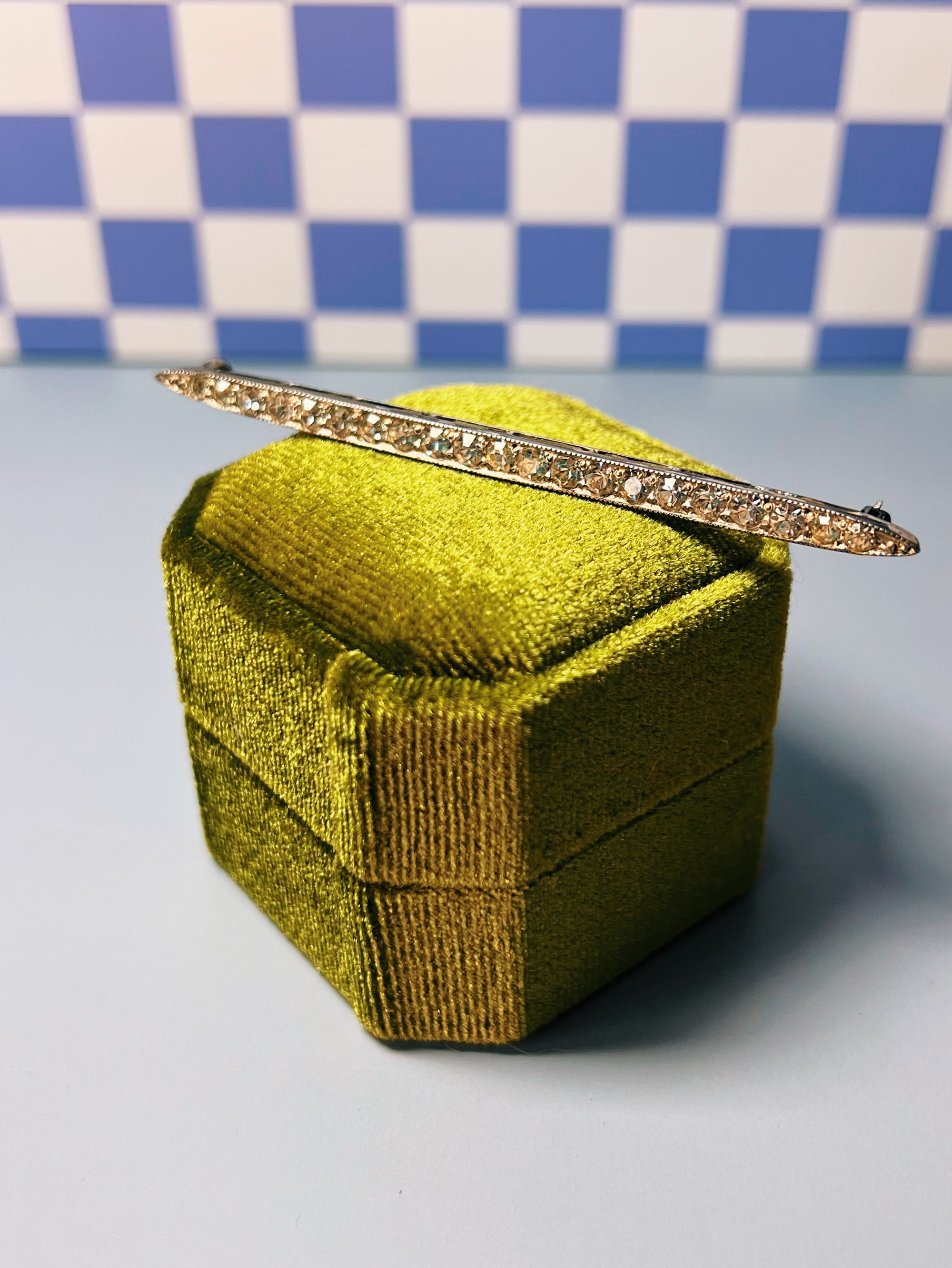 Delicate Pavé Crystal Pin