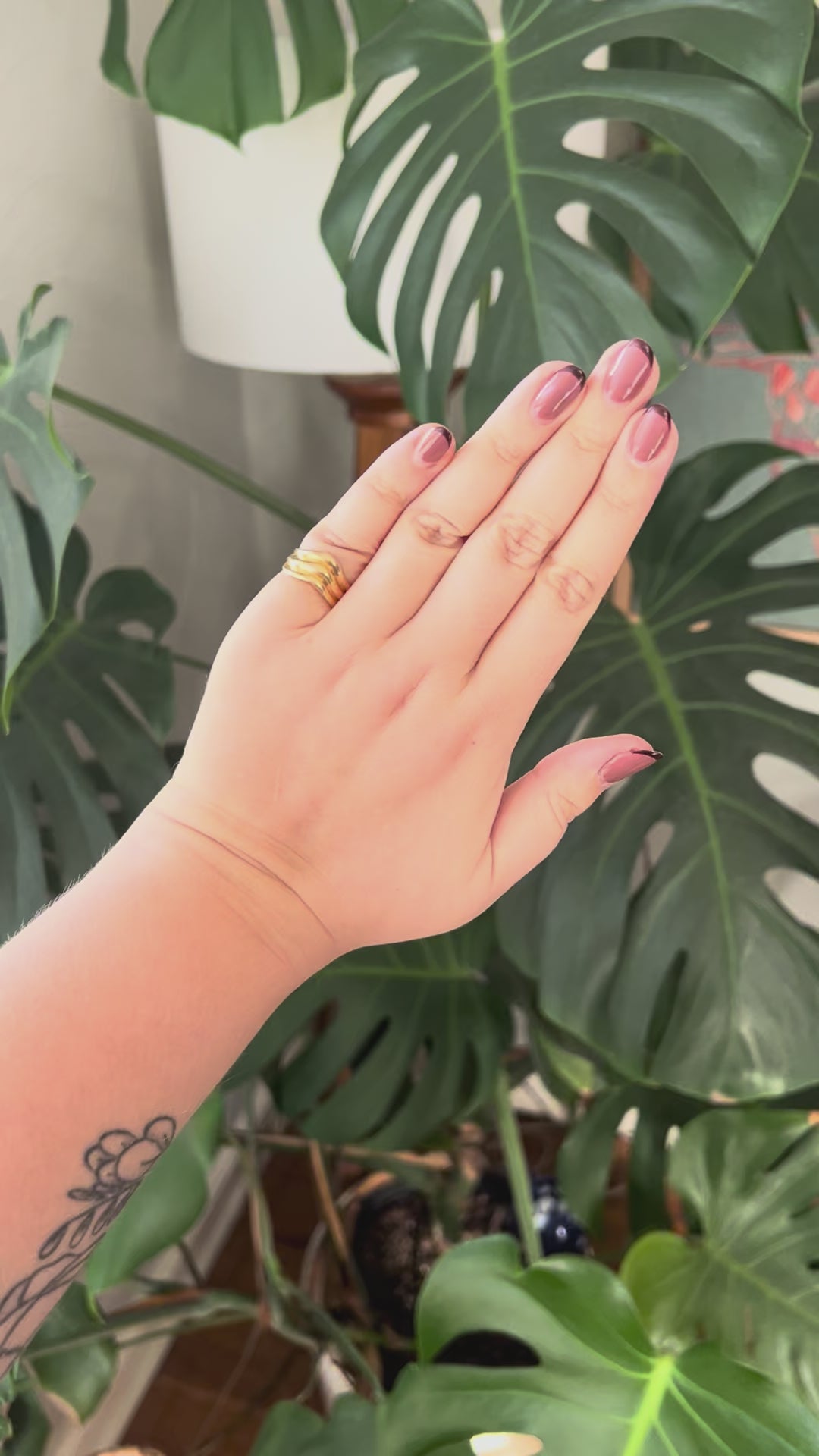 14k Gold Triple Wave Ring