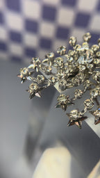 Midcentury Wirth of California Celestial Clip-on Earrings