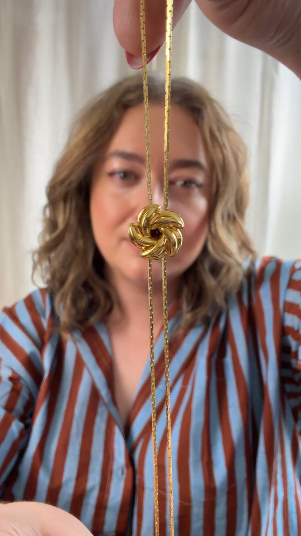 Sarah Coventry Lariat Necklace