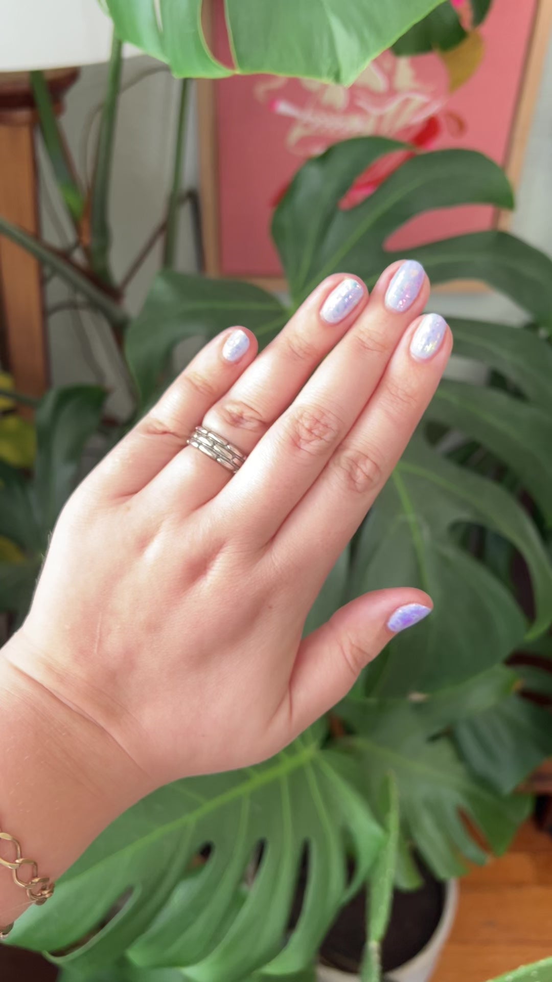 Sterling Silver Panther Link Band